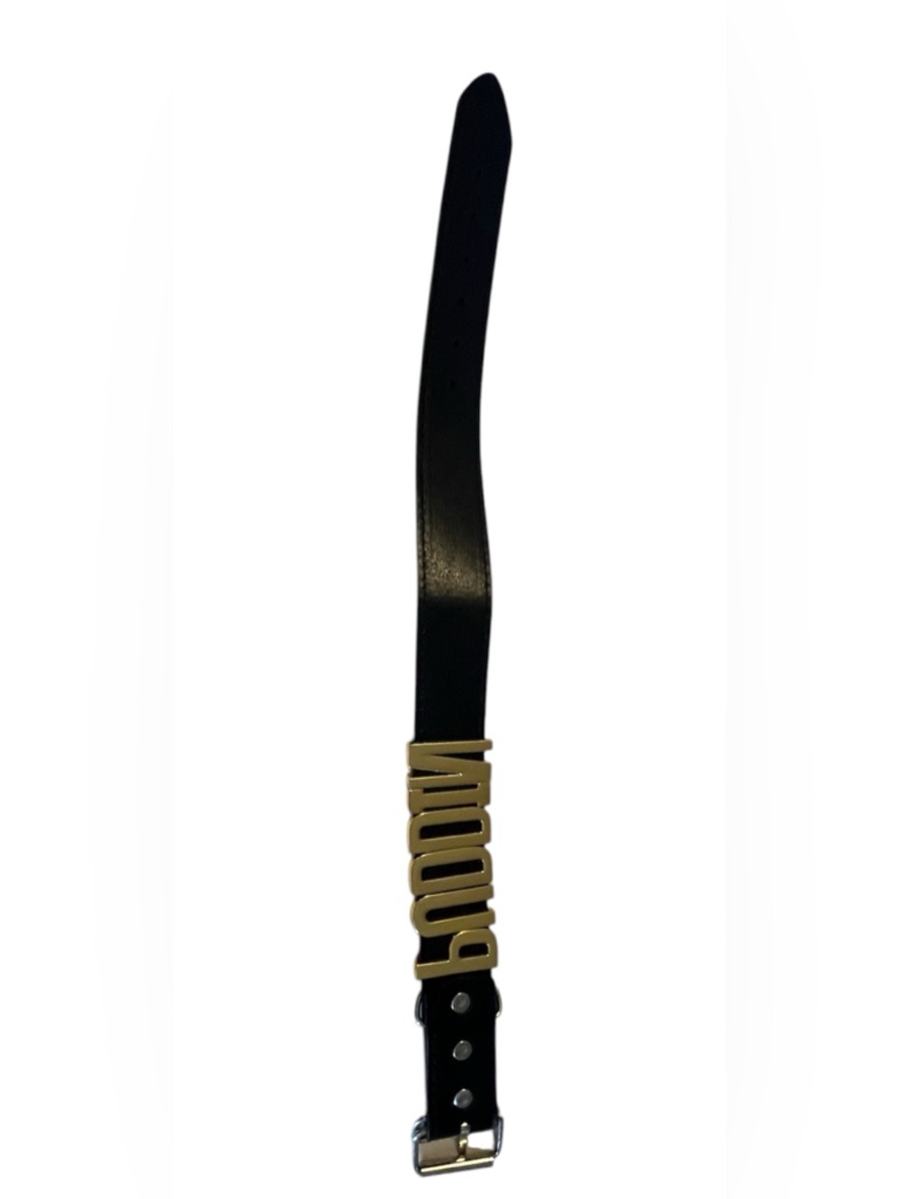 Harley Quinn PUDDIN Choker Necklace with Gold Letters - Picture 7 of 7